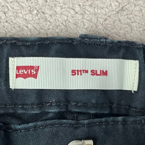 Levi’s Black Jeans & Cat & Jack Khakis Toddler Lot - Picture 11 of 11